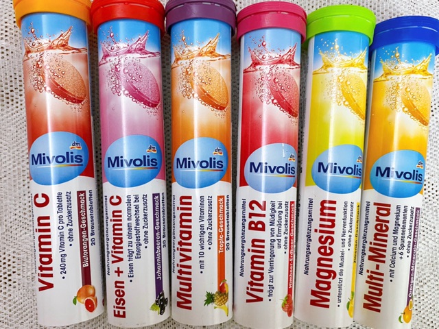 [Flash sale]Viên sủi Mivolis hỗ trợ hệ miễn dịch- hàng đi air Đức- Date 2022 | BigBuy360 - bigbuy360.vn