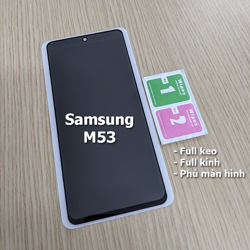 Kính cường lực chống nhìn trộm Samsung Galaxy M53