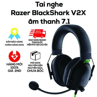 Tai nghe Razer BlackShark V2X - Hàng chính hãng, bảo hành 12 tháng