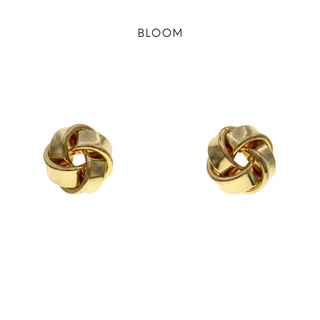 Bông tai tròn nhỏ xinh chuôi bạc s925
