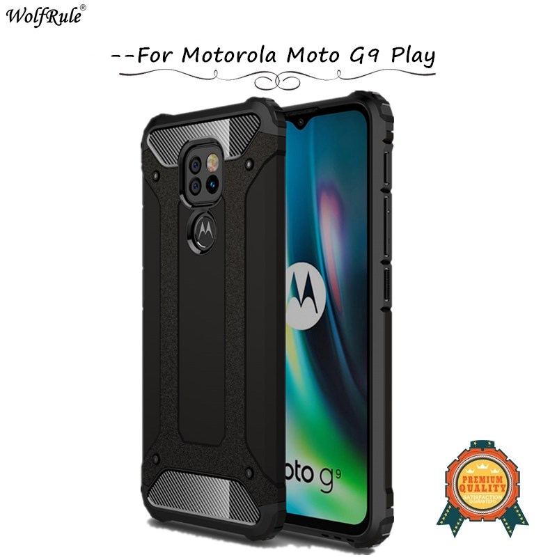 Ốp Lưng Điện Thoại Thời Trang áo giáp Chống Sốc Cho Motorola Moto G9 Play