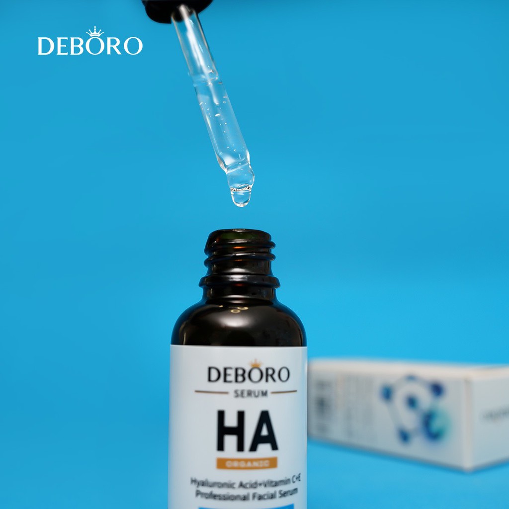 Serum hyaluronic acid cấp ẩm phục hồi DEBORO 30ml