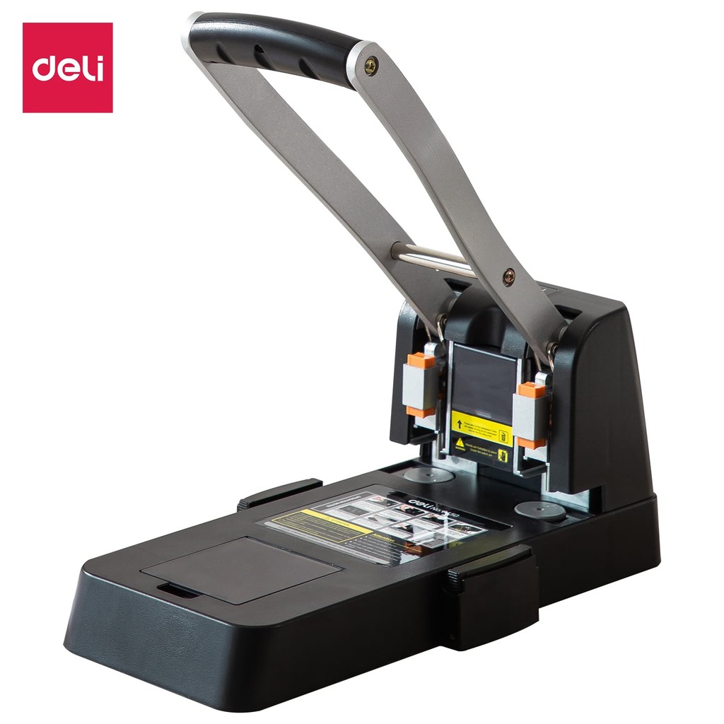 Máy Đục Lỗ Đại Deli Chính Hãng - Tối Đa 150 Tờ - Chất Liệu Cao Cấp, Chống Gỉ, Dễ Dàng Sử Dụng - Lưỡi Đục Trợ Lực - E0150
