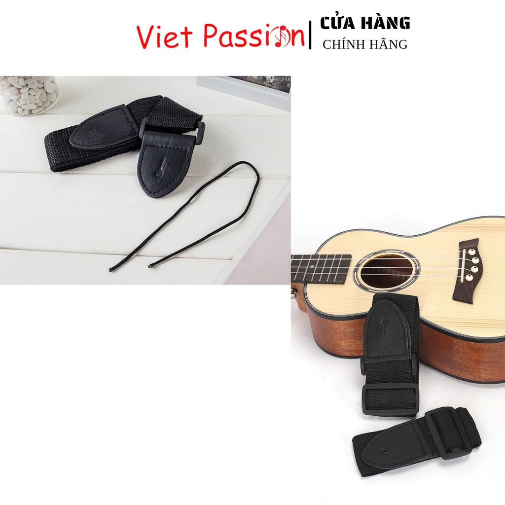 Dây đeo đàn guitar rẻ sử dụng tiện lợi mang đi chơi hát hò khi biểu diễn Viet Passion