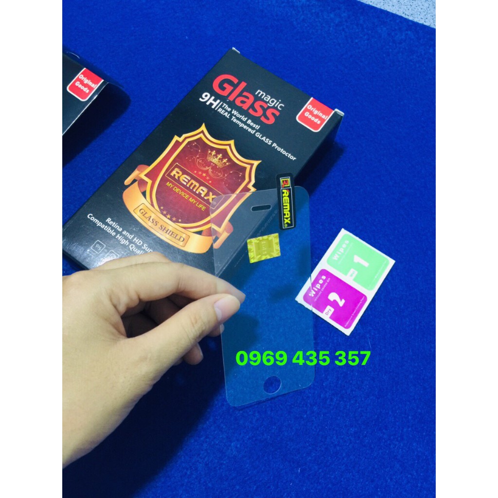 Cường lực Remax loại cao cấp cho Ip 5/5s, có kèm miếng lau màn