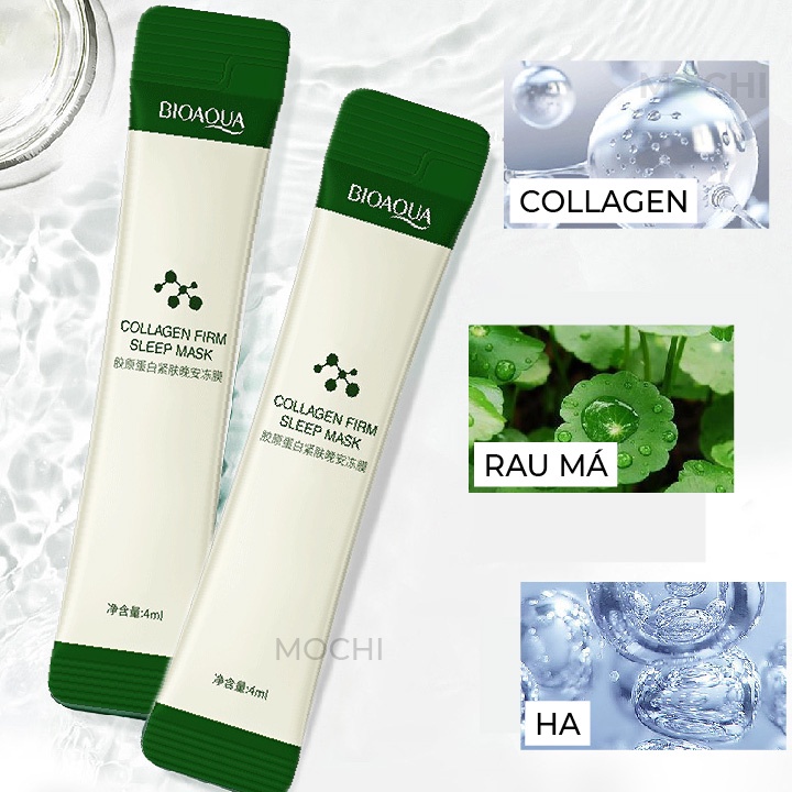 Mặt Nạ Ngủ Thạch Collagen Nâng Cơ l Dưỡng Trắng Da l Cấp Ẩm Mask Đắp Mặt Bioaqua Nội Địa Trung MOCHI SHOP