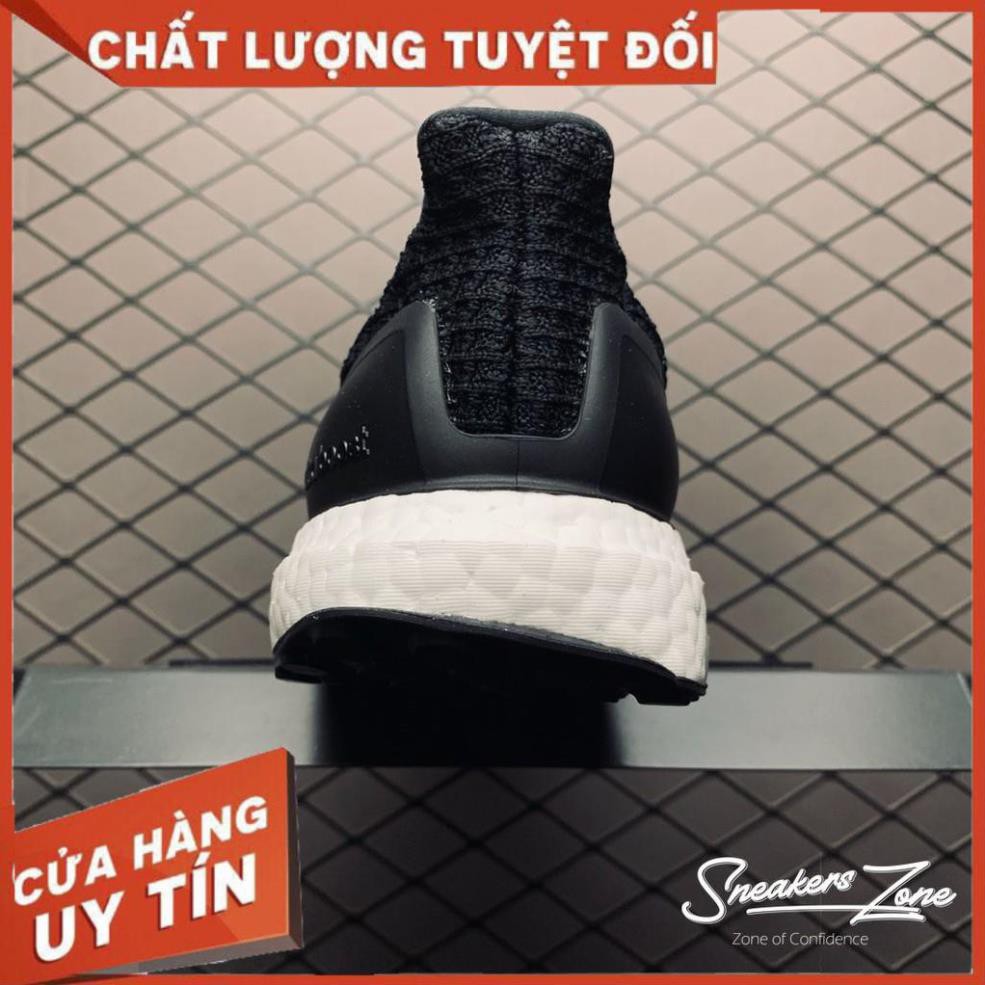 (FREE SHIP + HỘP + QUÀ) Giày thể thao sneaker nam nữ ULTRA BOOST 4.0 đen đế trắng siêu đẹp cho nam và nữ