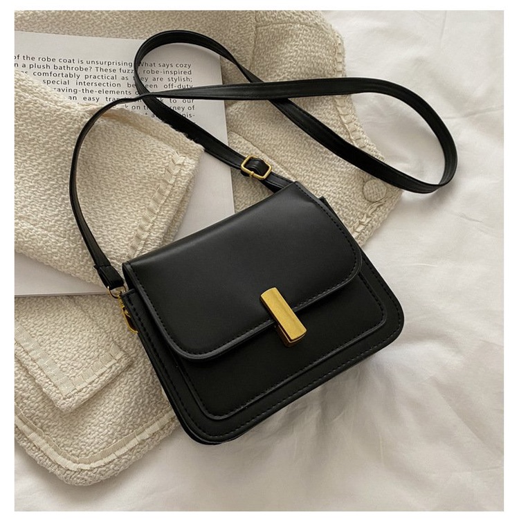 Túi đeo chéo nữ thời trang hàn quốc khóa cài cao cấp, da PU bền đẹp HX131