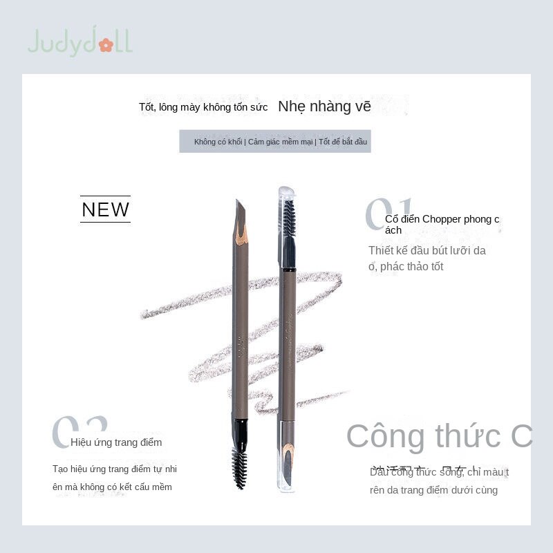 Chì Kẻ Mày Judydoll Tự Nhiên Lâu Trôi Chống Thấm Nước Và Mồ Hôi Không Phai Màu