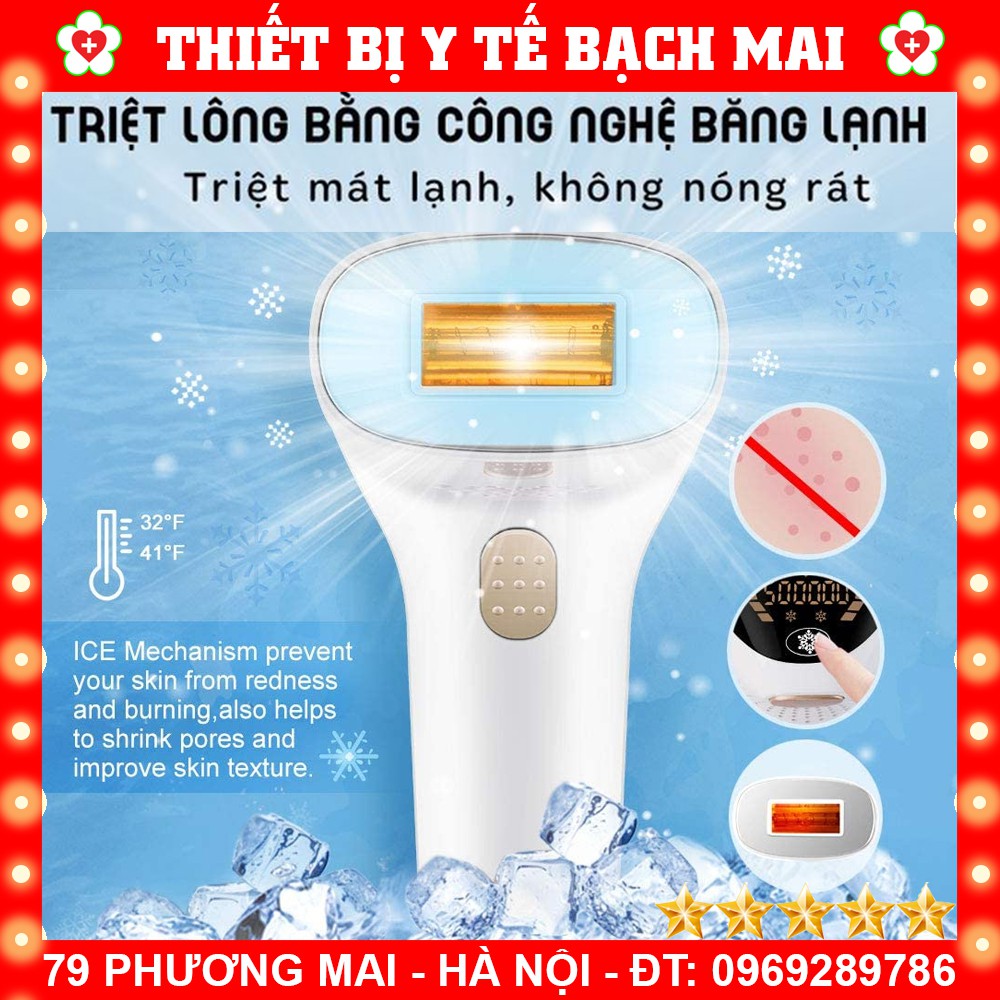 [NEW2020] Máy Triệt Lông Vĩnh Viễn Qmele V301-S - Công Nghệ Làm Lạnh Đầu Triệt - Triệt Mát Lạnh - Không Nóng Rát