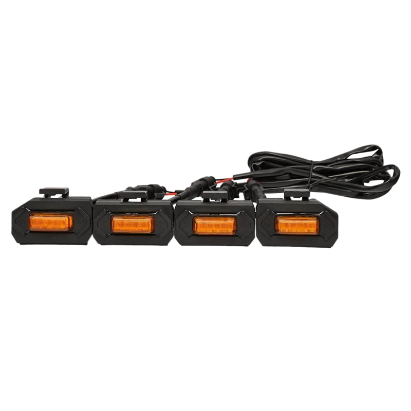 Set 4 Đèn LED Gắn Phía Trước Xe Hơi Toyota Tacoma Raptor TRD Off Road Sport 2020 2021