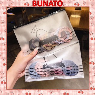 Set 50 chun buộc tóc có túi zip sc06