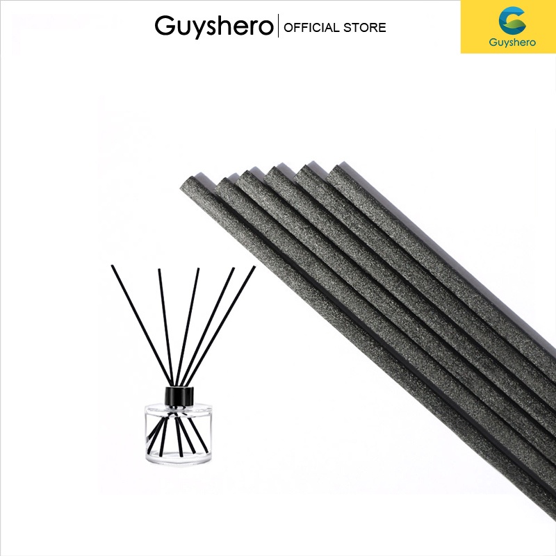 Guyshero Que gỗ khuếch tán tinh dầu thơm trong lọ