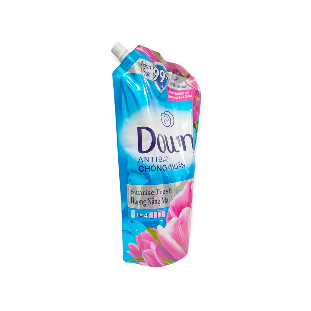 Nước Xả Downy Nắng Mai Túi 1,5 Lít Hương Nước Hoa Ngăn Mùi Hôi