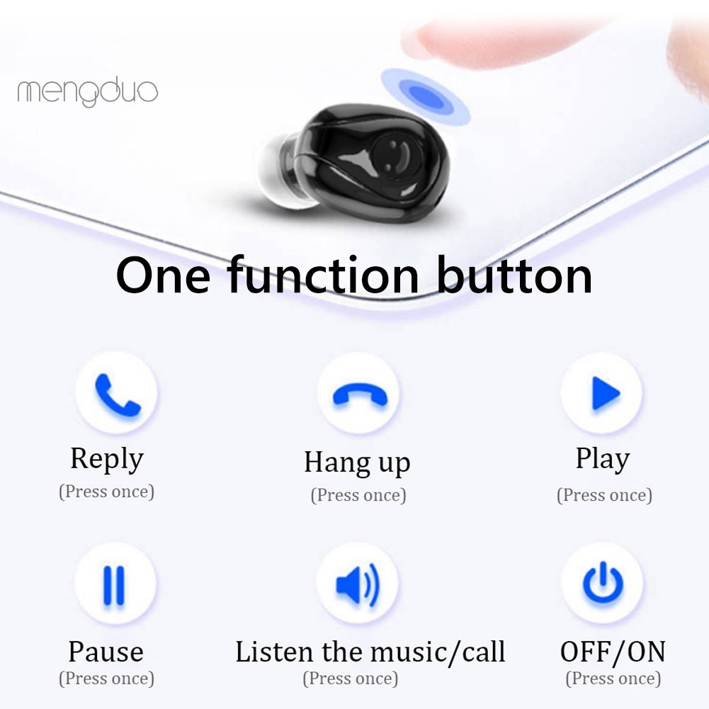 Tai Nghe Nhét Tai Y01 Kết Nối Bluetooth 5.0 Kiểu Dáng Thể Thao