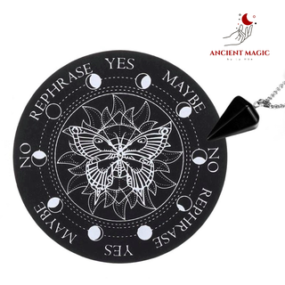 BẢNG GỖ 15cm & CON LẮC CẢM XẠ (Pendulum) | Yes/No/Maybe Question | Ancient Magic by Ly Hỏa