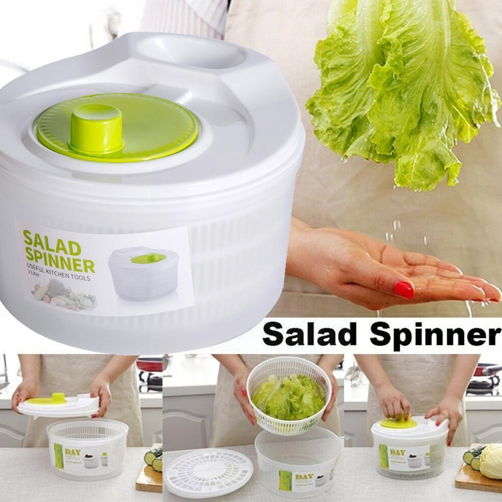 Dụng Cụ Làm Ráo Nước Rau Củ Bằng Nhựa Đơn Giản Đa Năng