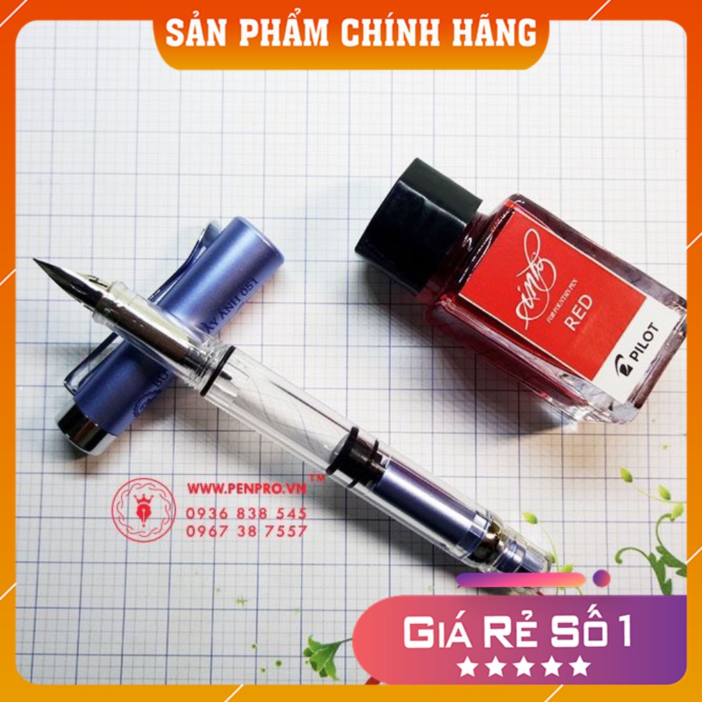 Bút Mài Thầy Ánh Nét Thanh Nét Đậm  – Bút Máy Ánh Dương Ngòi Lá Tre Calligraphy SH051