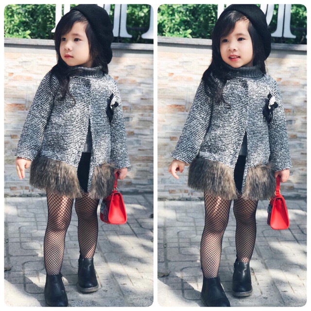 Áo dạ dáng dài BG