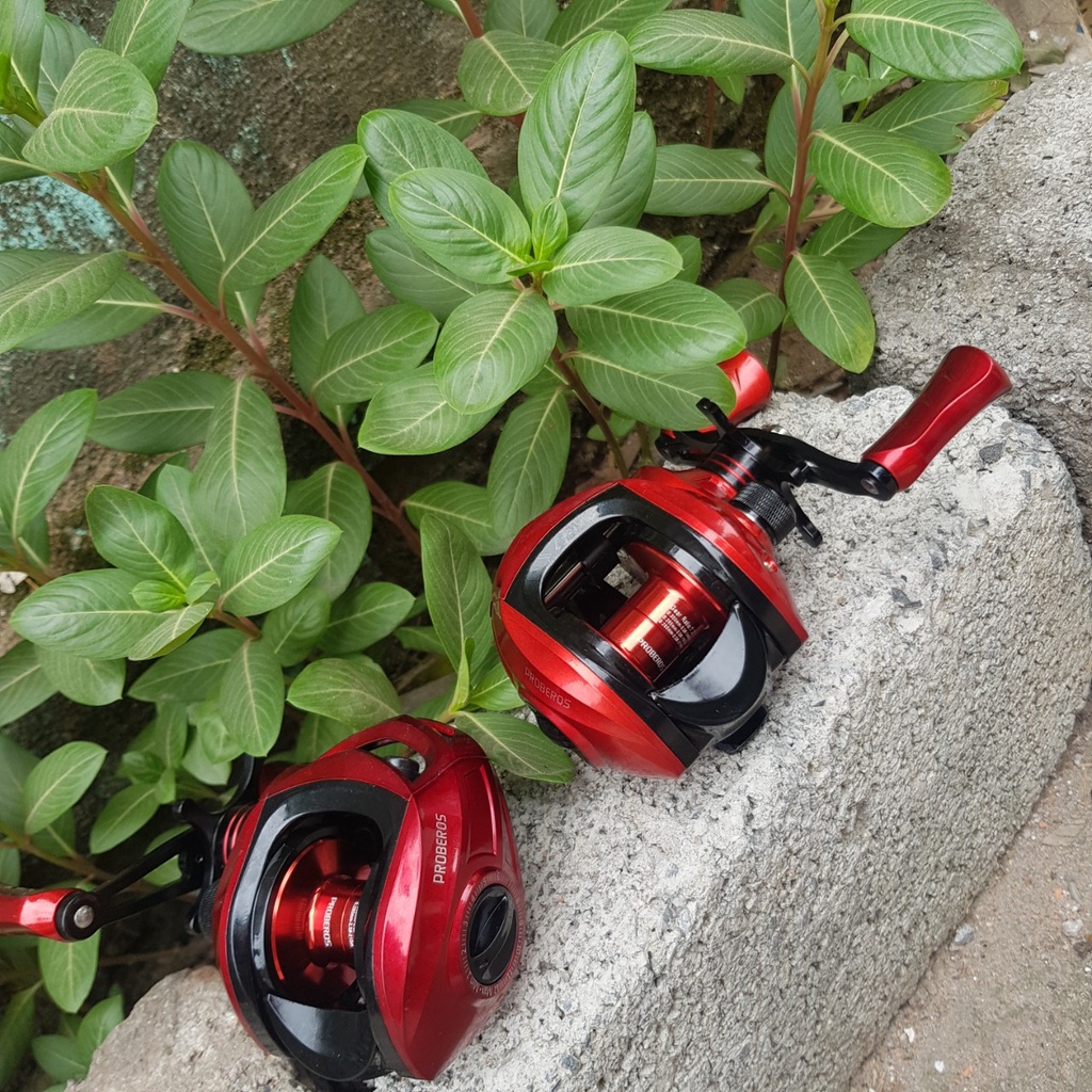 Máy Ngang Câu Lure_Chuyên Đồ Câu Lure_ Máy ngang Proberos Đỏ