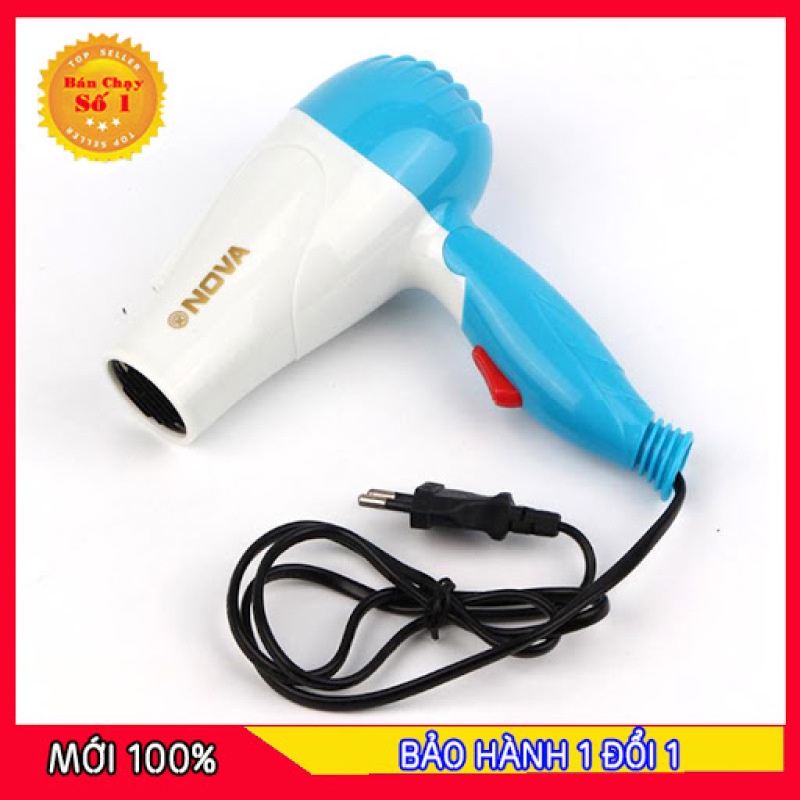 [FREESHIP] Máy Sấy Tóc Gấp Gọn Mini NOVA 1000W