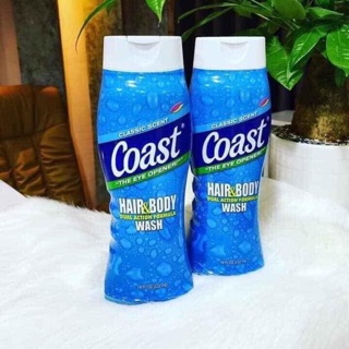 Sữa tắm gội  Coast Mỹ 532ml
