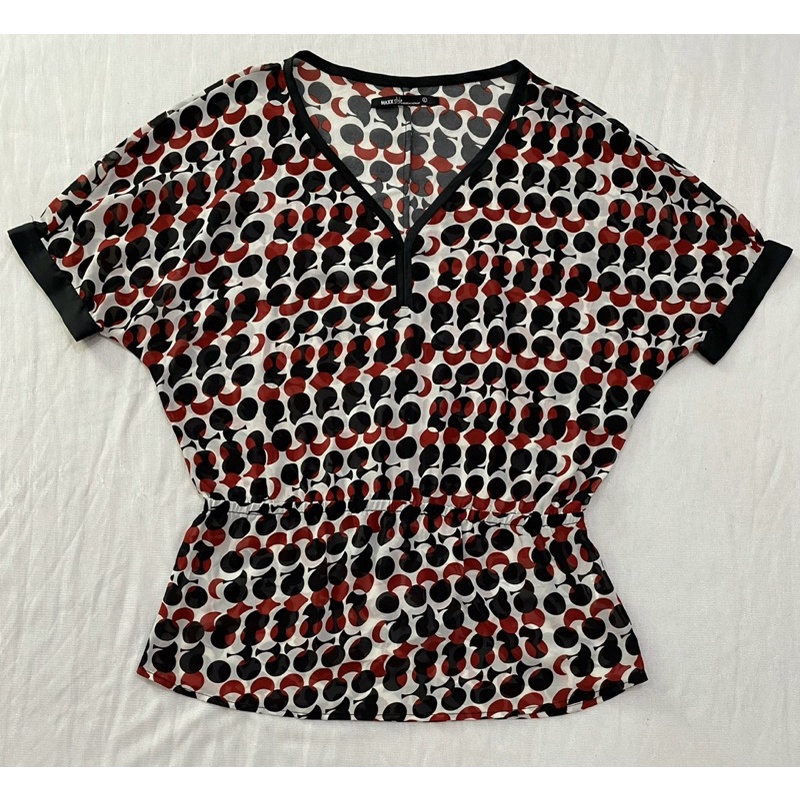 Áo voan form dài hoạ tiết Ninomaxx (Size L) - Thanh lý vnxk