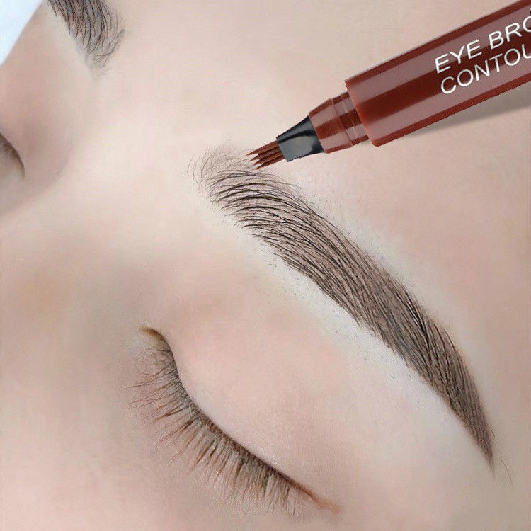 (hàng Mới Về) Bút Kẻ Lông Mày Chống Nước Và Mồ Hôi Đầu Phẳng Tiện Dụng | BigBuy360 - bigbuy360.vn