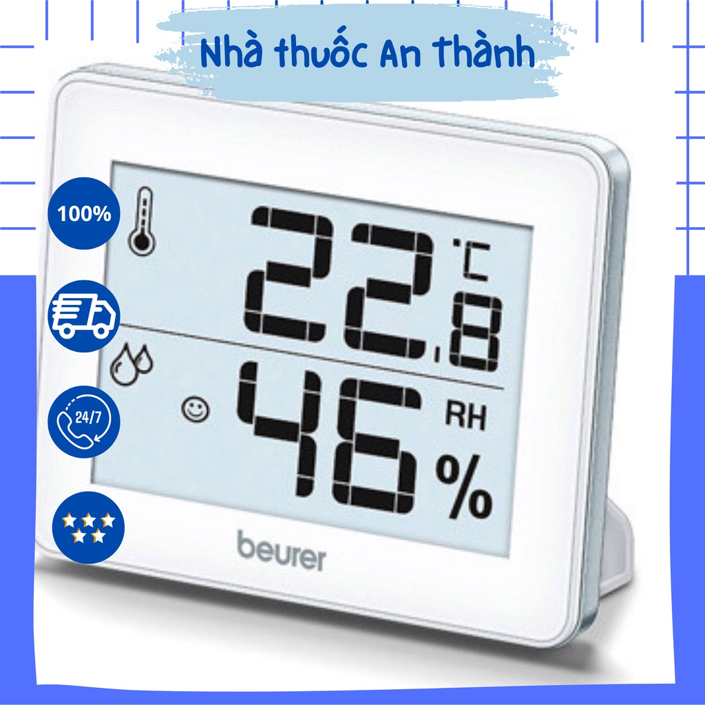 CHÍNH HÃNG - Nhiệt ẩm kế điện tử Beurer HM16