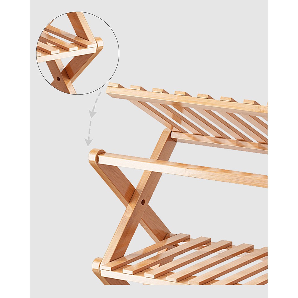 Kệ Tab Đầu Giường 3 Tầng Gỗ Keo Nhập Khẩu Kích Thước 600x 310x 630 mm -Giá kệ nhiều tầng đa năng gấp xếp gọn nhẹ,dễ sử.. | BigBuy360 - bigbuy360.vn