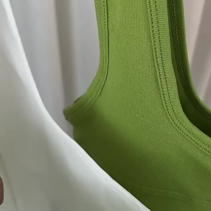 Áo 2 dây nữ, Áo cổ vuông croptop CÓ MÚT NGỰC, Chất liệu cotton mềm mại, co giãn, Kiểu dáng trẻ trung | BigBuy360 - bigbuy360.vn