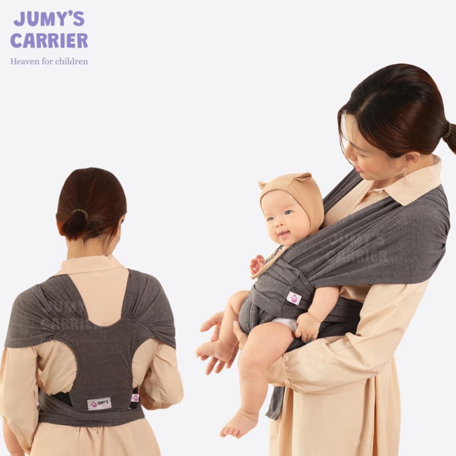 Địu Vải Em Bé Jumy's ,Địu Trẻ Sơ Sinh-18tháng(<20kg) Cotton Thoáng Mát, Mềm Mịn, Dễ Giặt, Dễ Sử Dụng