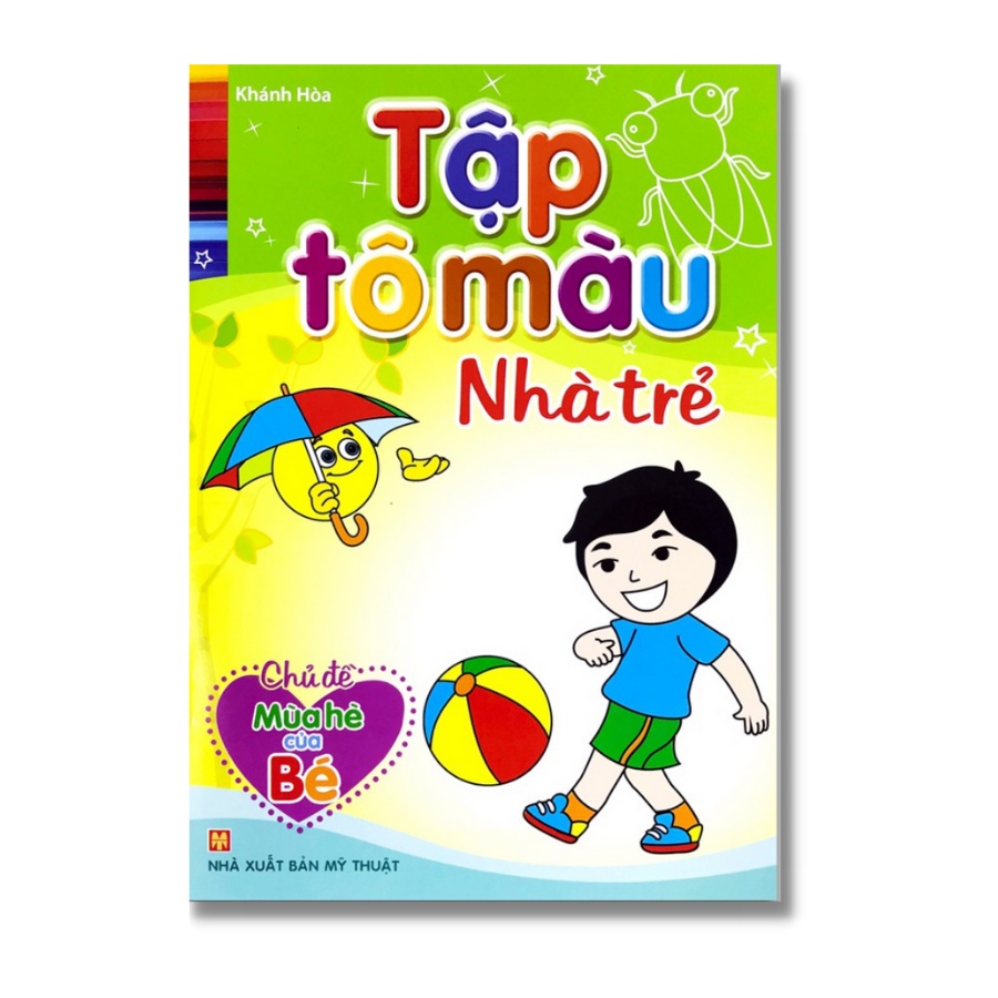 Sách: Tập Tô Màu Nhà Trẻ ( Túi 8 Cuốn)