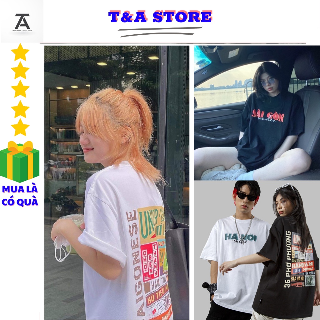 Áo thun Sài Gòn - Hà Nội 36 Phố Phường - T&A Store
