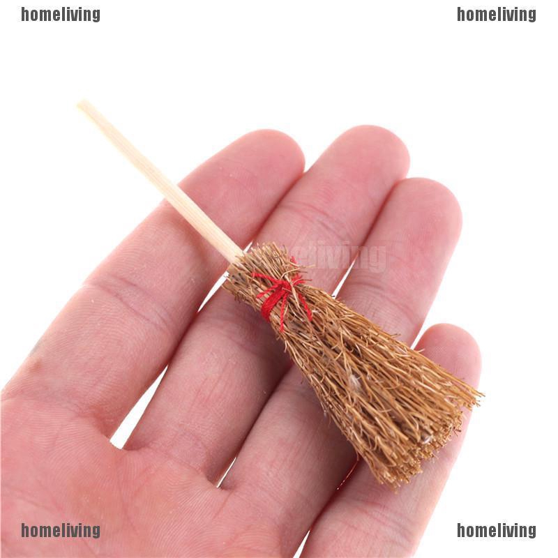 Chổi Gỗ Mini Tỉ Lệ 1: 12 Trang Trí Nhà Búp Bê