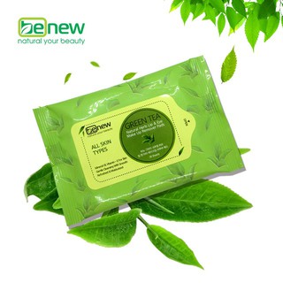 Khăn tẩy trang chiết xuất trà xanh