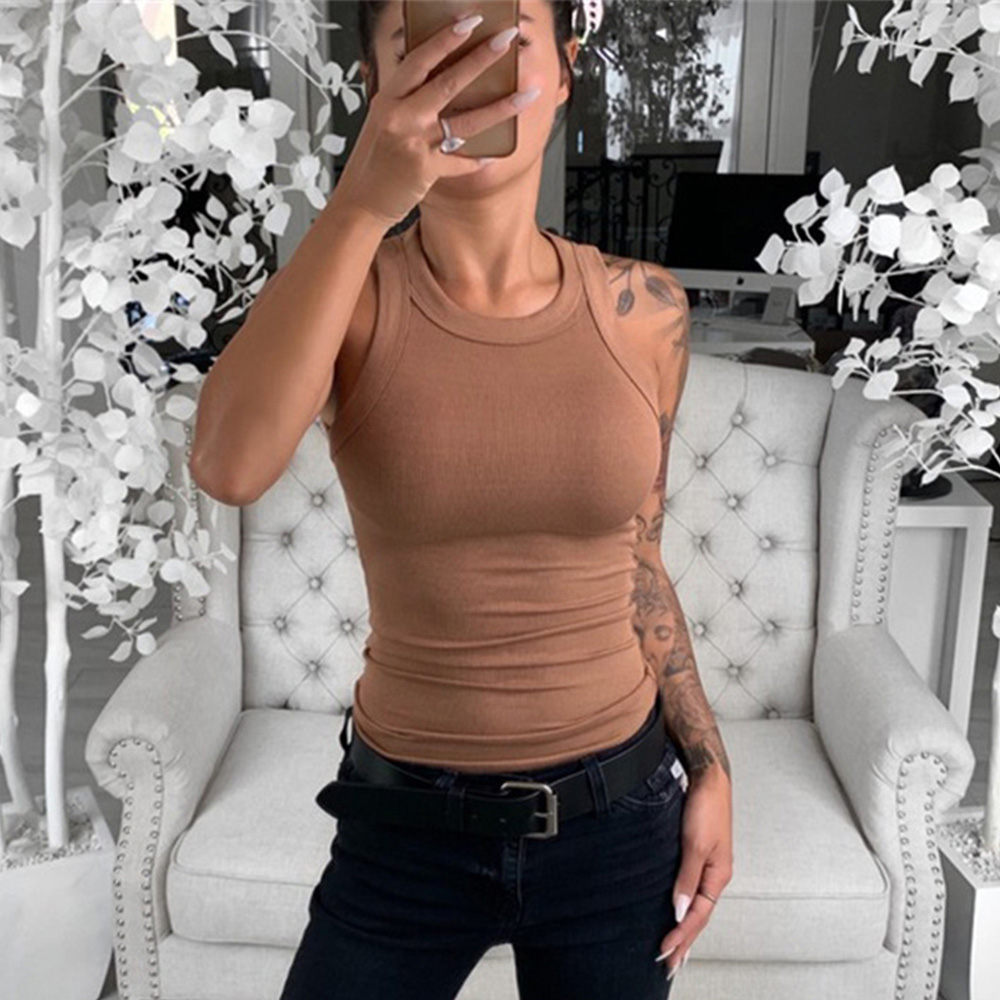 Áo Nữ Không Tay Cổ Chữ O Thời Trang Quyến Rũ | BigBuy360 - bigbuy360.vn