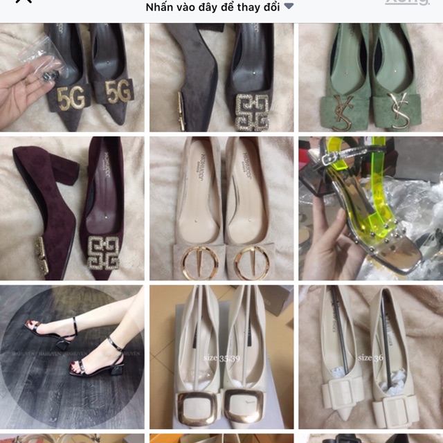combo 20 giầy cho khách