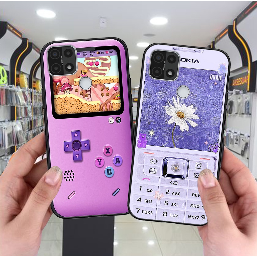 Ốp Oppo A15 / A15s bộ hình điện thoại nokia huyền thoại , BTS , Vpop cute