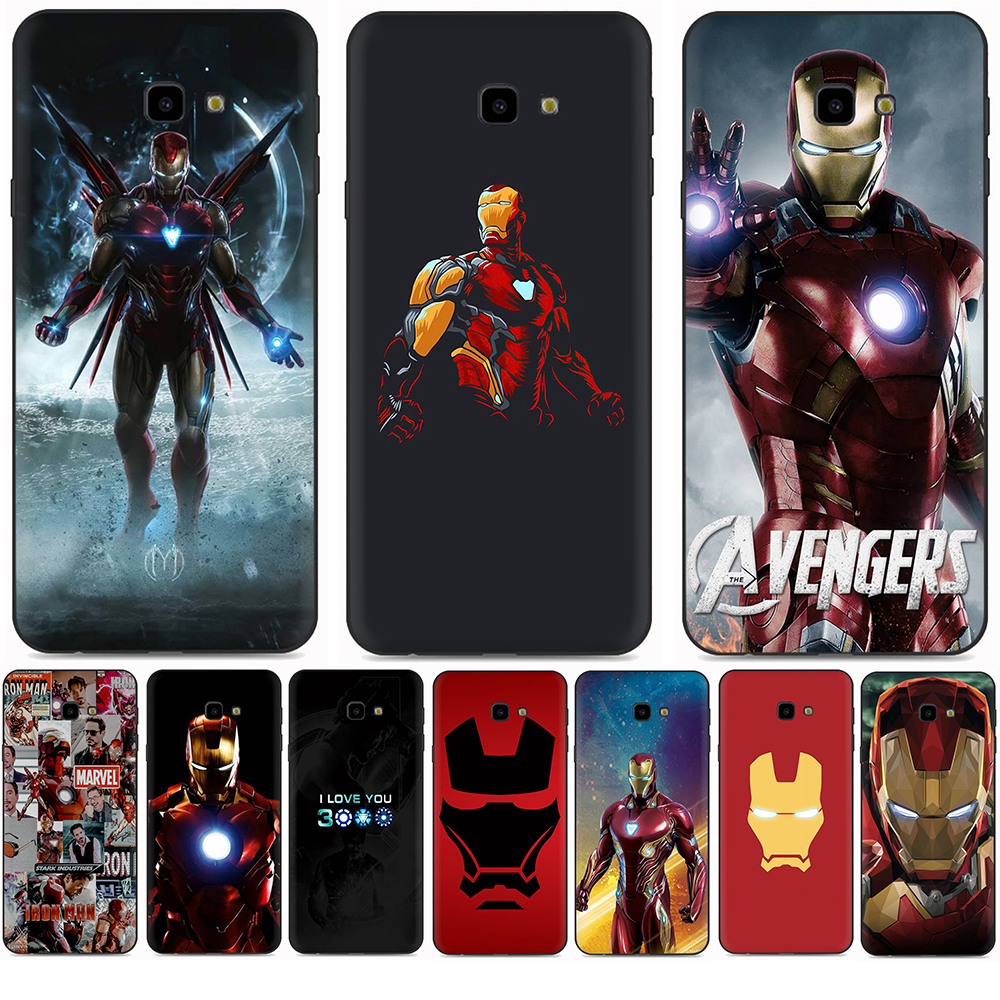 Ốp Điện Thoại Tpu Mềm Chống Rơi Hình Iron Man Cho Samsung J7 Prime J7 J730 J7 Pro J7 Core J8 2018