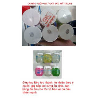 [GIÁ SIÊU HOT][HÀNG SIÊU CHẤT] Combo 6 hũ gel vuốt tóc Mỹ Thanh