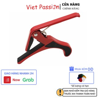 Capo guitar classic acoustic Vietpassion đổi tông chuyên dụng màu Đỏ bản to đẹp chắc chắn dễ sử dụng