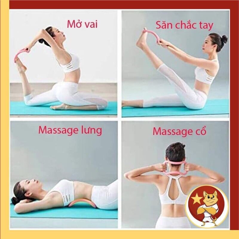 VÒNG TẬP YOGA MYRING HỖ TRỢ THƯ GIÃN CƠ VÀ VAI