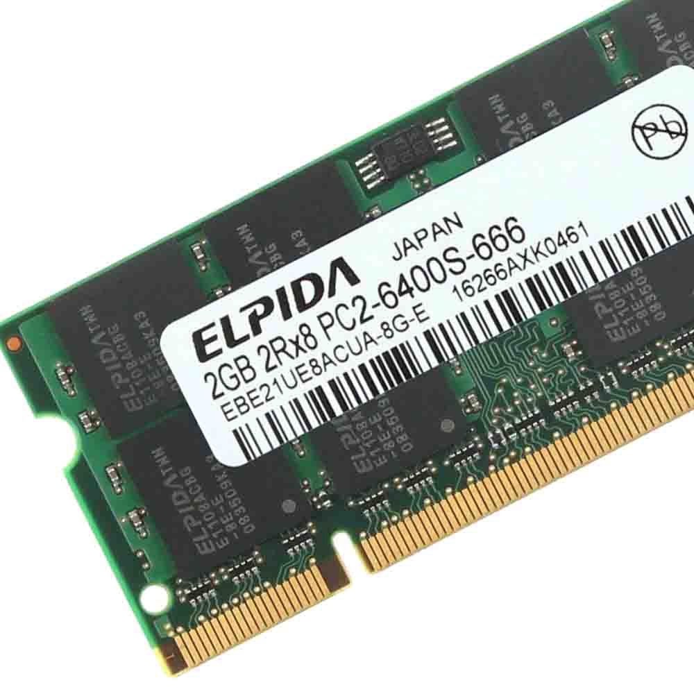 Bộ Nhớ 2gb Pc2-6400 Ddr2 800mhz 200pin Sodmm Cl6 Intel Laptop | BigBuy360 - bigbuy360.vn