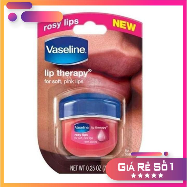 Dưỡng môi vaseline Trắng Hồng 7g