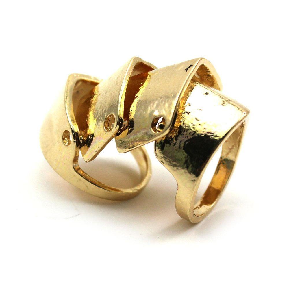 Nhẫn Đeo Khớp Ngón Tay 4 Bước Phong Cách Punk Cổ Điển