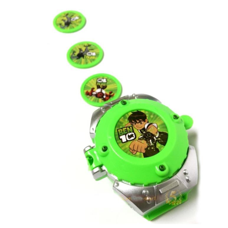 Đồ Chơi Đồng Hồ Ben 10 Cho Bé, Chiếu Sáng 24 Nhân Vật, Chất Liệu Nhựa ABS An Toàn Tuyệt Đối