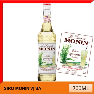 Sirô Monin Vị Sả Lemongrass – chai 700ml Date 2022
