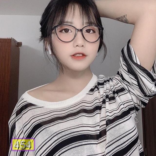 Mắt Kính Nữ Form Mắt xếch 454 Thời Trang Hot Trend - Hata24h