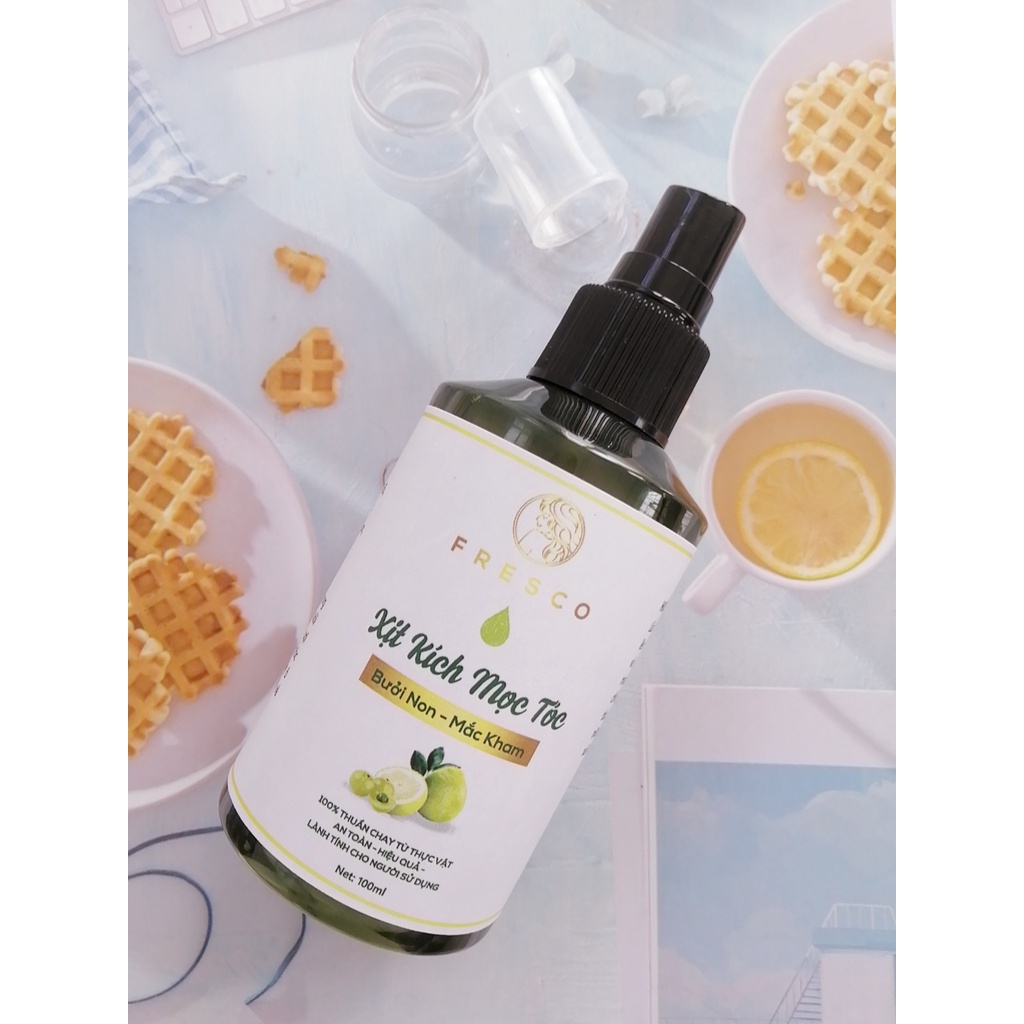 Xịt mọc tóc Fresco hỗ trợ kích mọc tóc,hết rụng tóc,dưỡng dài tóc,hết chẻ ngọn